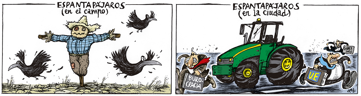 latiradeoroz's tweet image. TRACTORADA....#Agricultura #tractoradas 
latiradeoroz.es