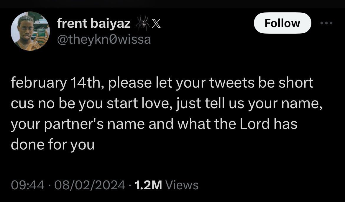 seun_edema's tweet image. My name: Seun Edema 

My partner’s name: Adedamola Akin-Onigbinde, Esq.

What the Lord has done for us: Praise the Lord. Praise praise Master Jesus. I would like to start my testimony by singing ‘Adore’ by @eriifemusic. 

God has helped us every day of our relationship. 

Happy…