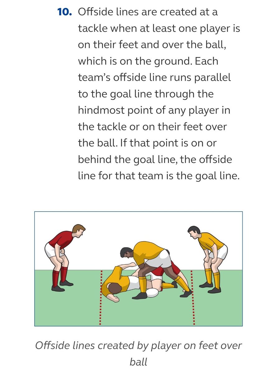 CalderCapital_'s tweet photo. @Dave17241325 @Tigster_monster @ollie_hubbard29 @lynchit @SixNationsRugby @Scotlandteam No-one was on their feet and over the ball. Bielle-Biarrey (red scrum cap) tried, but had too much momentum and went straight over the top.

In an interview, LBB said himself he tripped over himself which prevented him from joining the ruck properly. https://t.co/vXSfXdUZ2a
