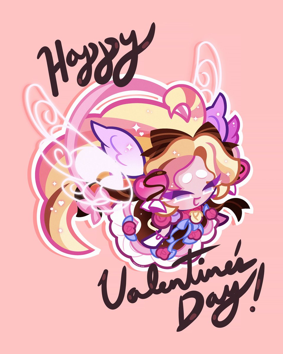 marscarhime's tweet photo. Happy Valentine’s Day! ❤️ Do I love sugar swan’s overdesigned coty costume? Yes 🦢🍫 #valentineday #cookierunfanart #sugarswancookie #cookierun https://t.co/97y4OiLDvf