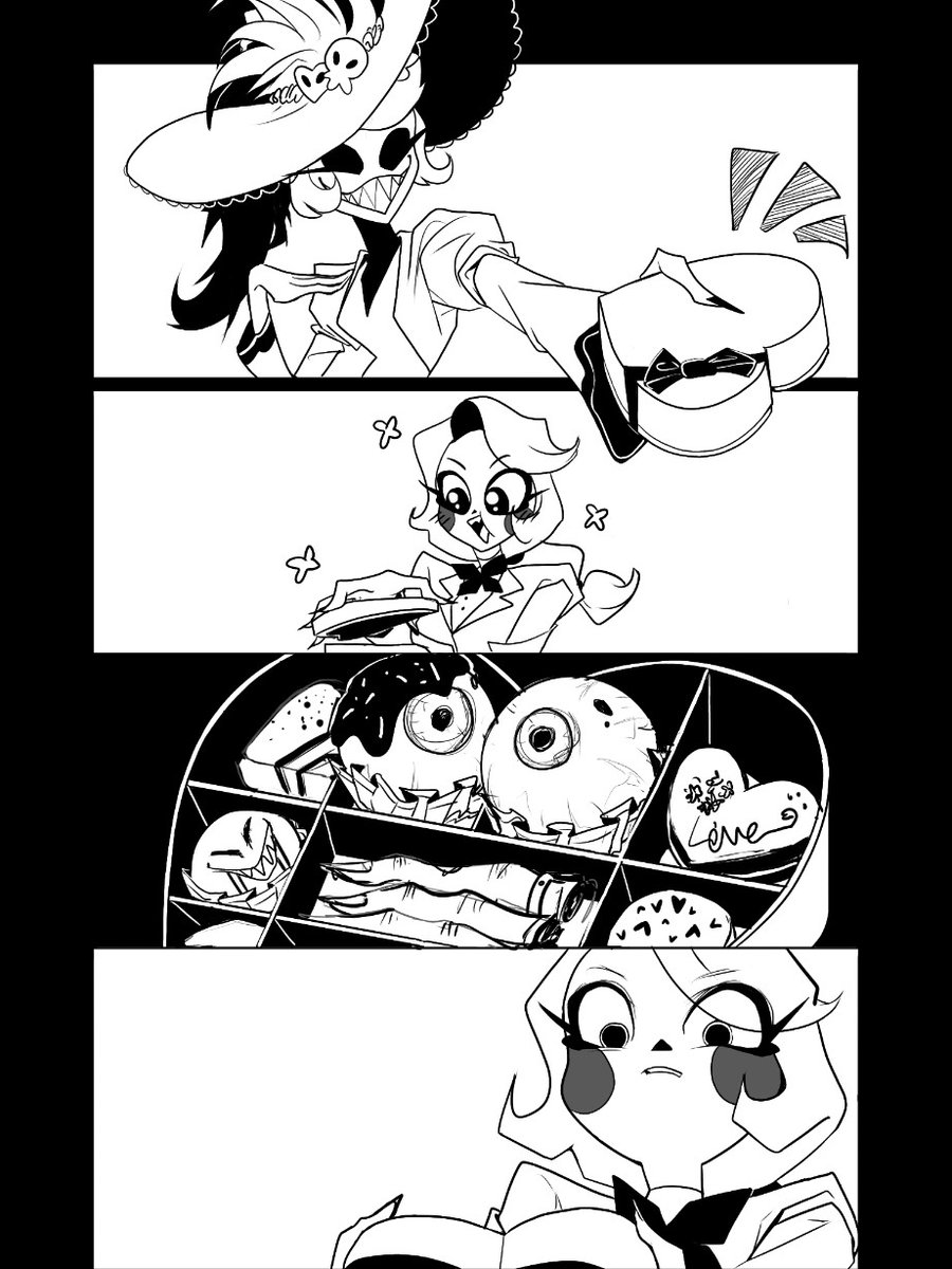 #HazbinHotelFanart

Happy Valentine's Day~