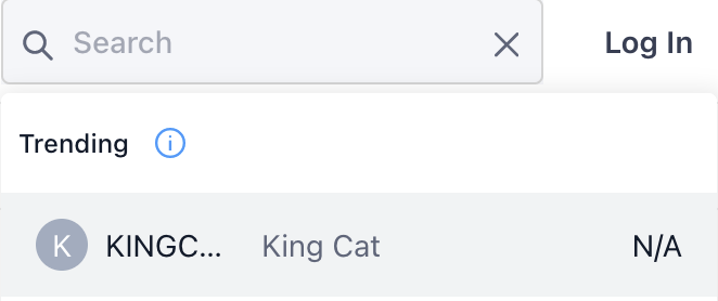 $KingCat is now trending on crypto.com 🔥

🔗: crypto.com/price