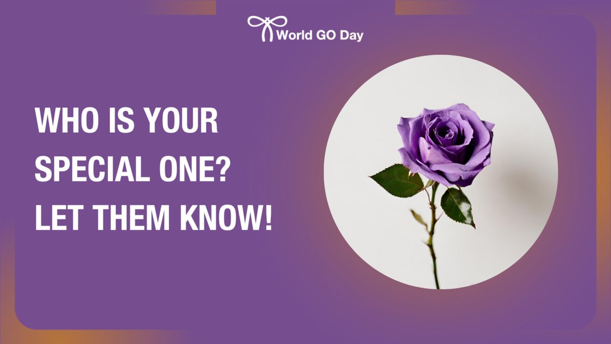 WorldGOday's tweet photo. 🌹💜 Celebrate love & empower women's health! Happy Valentine's Day from World GO Day!
Tag someone special in the comments and share a message of love and encouragement with this rose. 💖🤝
#GOforTesting #GOforPrevention #GOforPurple #WorldGODay https://t.co/7ziNohK58w