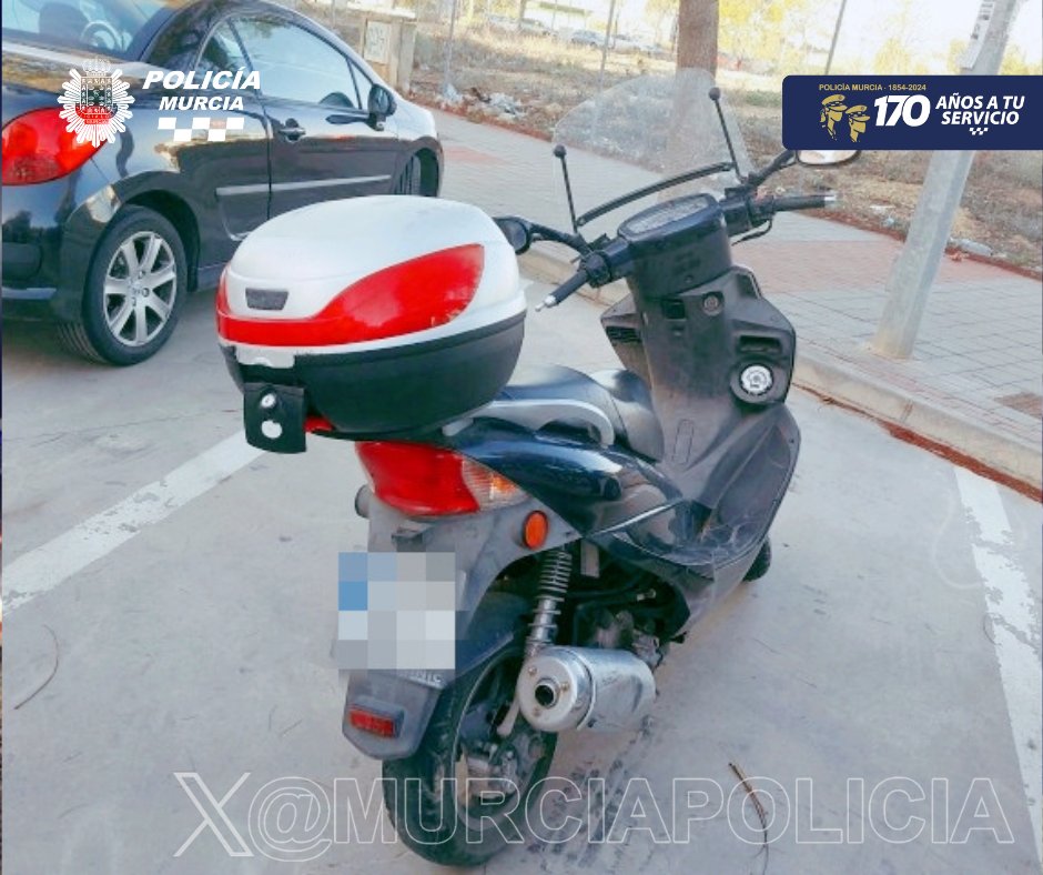 Ayer, agentes de El Esparragal recuperan una motocicleta que figuraba como sustraída en #Churra.

Se instruyen diligencias a la Autoridad Judicial, quedando su propietario informado.

Seguimos trabajando por tu seguridad 👏