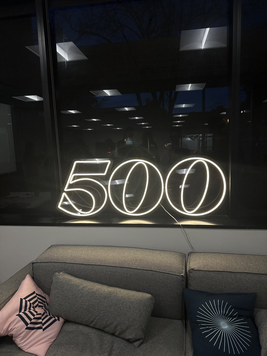At 500Global headquarters.

Greetings to their current and past batch founders.