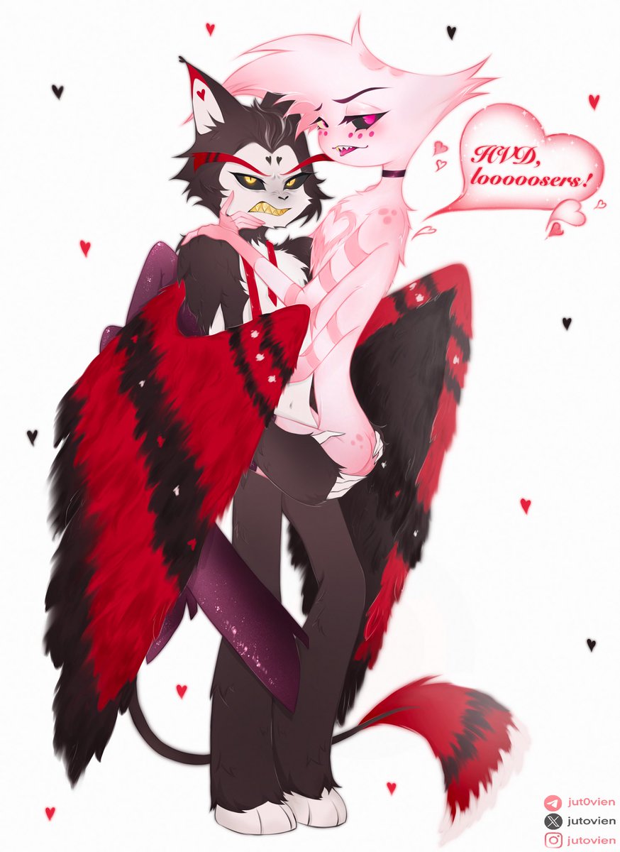 Happy Valentine's Day 💗🎲

#HazbinHotel #angeldust #huskerdust #huskerhazbinhotel #HazbinHotelArt