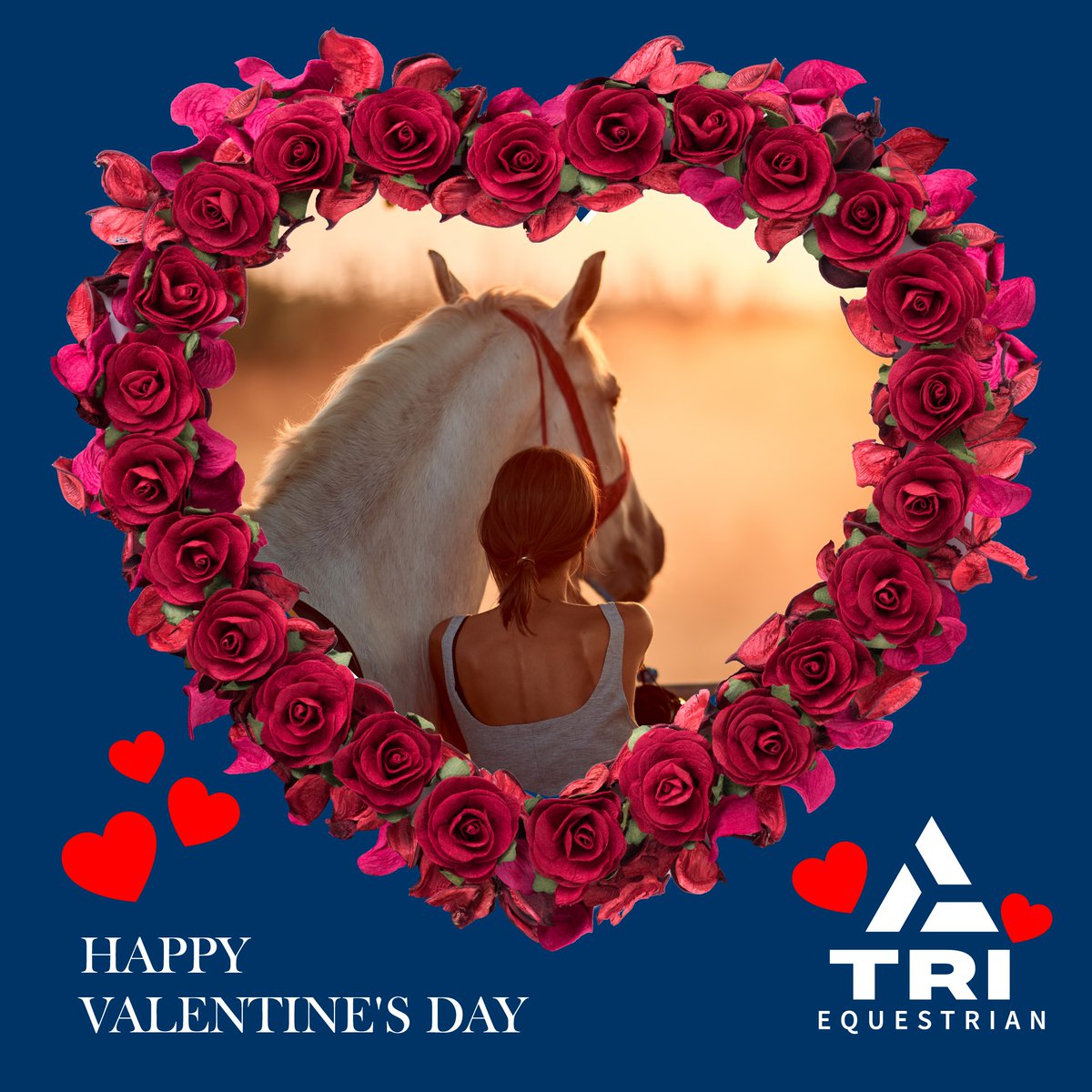 💕 Happy Valentine's Day to all you amazing equestrians out there! 💕🐴Sending lots of love your way on this day of romance and appreciation! 💖 #ValentinesDay #Equestrians #HorseLovers #LoveIsInTheAir #triequestrian