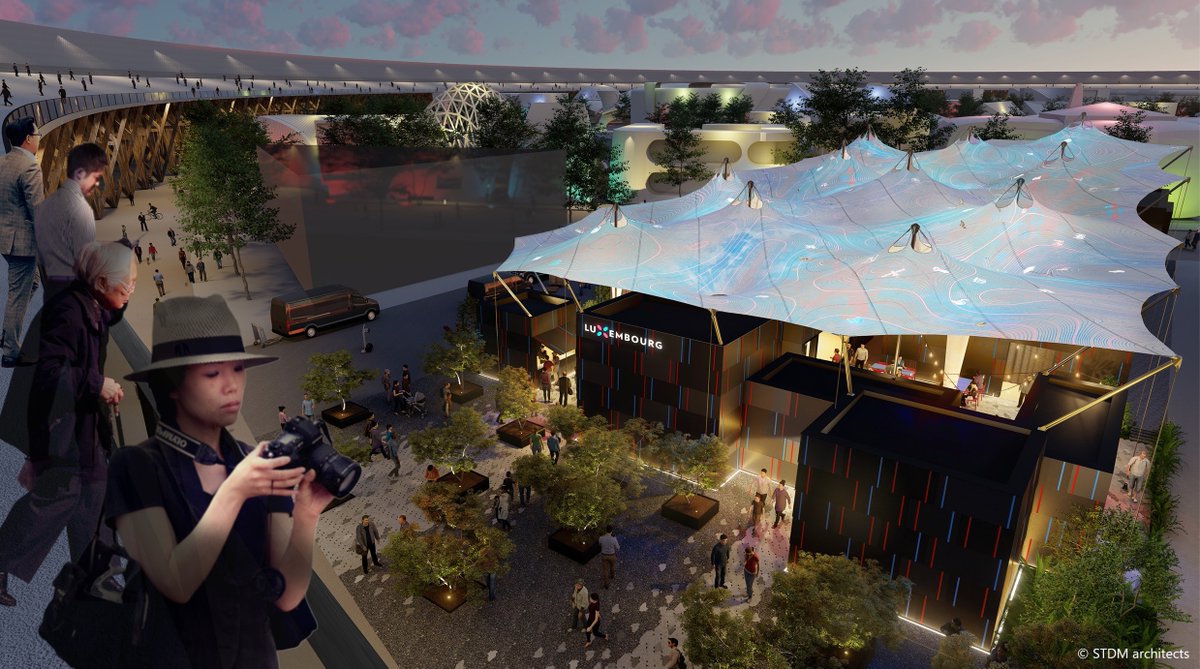 ルクセンブルクパビリオン のテーマは、「Doki Doki - ときめく