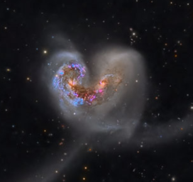 Love is all around us. But it may not be romantic love. It may be a true friendship or a random act of kindness on a cold day. Universal Love. Image: NASA #love #universallove #madewithlove #love #stvalentines #heart #space #universe #galaxy #loveiseverywhere #loveourplanet