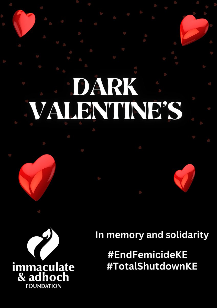 The alarming rise in femicide in the country demands our collective action. Let us raise our voices, advocate for change, and work to build a society where the inherent dignity and safety of every woman are upheld and protected.
#EndFemicideKE #TotalShutdownKE #DarkValentines