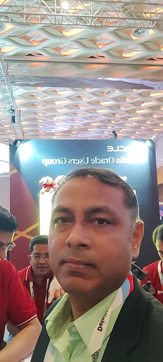 PrashantBalsara's tweet photo. @AIOUG #ocw #cloudworld #aioug https://t.co/h7fOTLCzHi