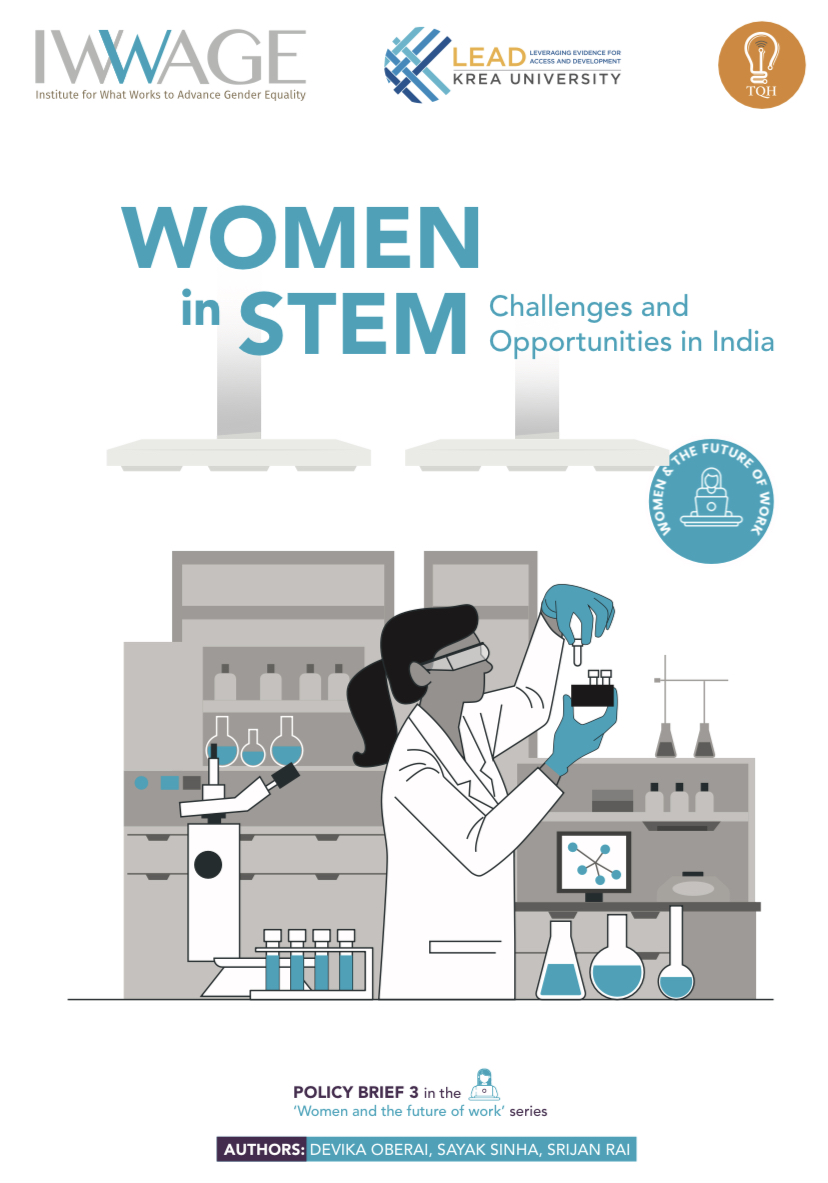 @IWWAGEIFMR & @tqh_policy have worked together to present ‘Women in STEM: Challenges and Opportunities in India’- 3rd policy brief in the “Women and Future of Work,” series. This brief addresses the issues that affect women’s participation in STEM. bit.ly/3SY86uK