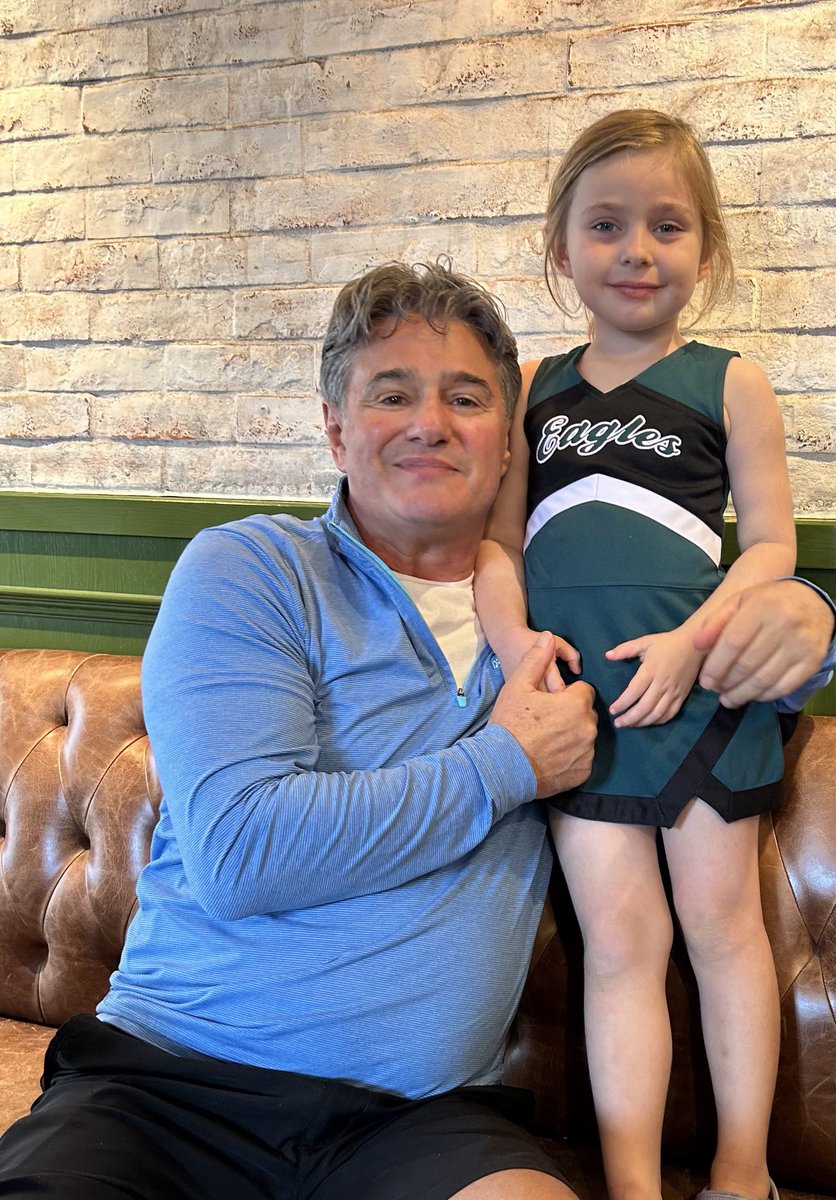 The pre-season plan was to cheer Birds to Super Bowl win from Hong Kong. Didn’t pan out. Wrong Kelce won again. Still enjoyed Super Bowl Monday with my favorite Eagles cheerleader.