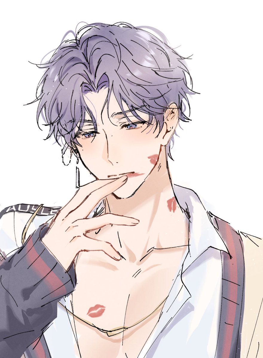 ruka_yan's tweet photo. ハッピーバレンタイン！💋
#恋与深空 #恋と深空 #祁煜 #Rafayel #LoveandDeepspace https://t.co/EtjEzk71YU