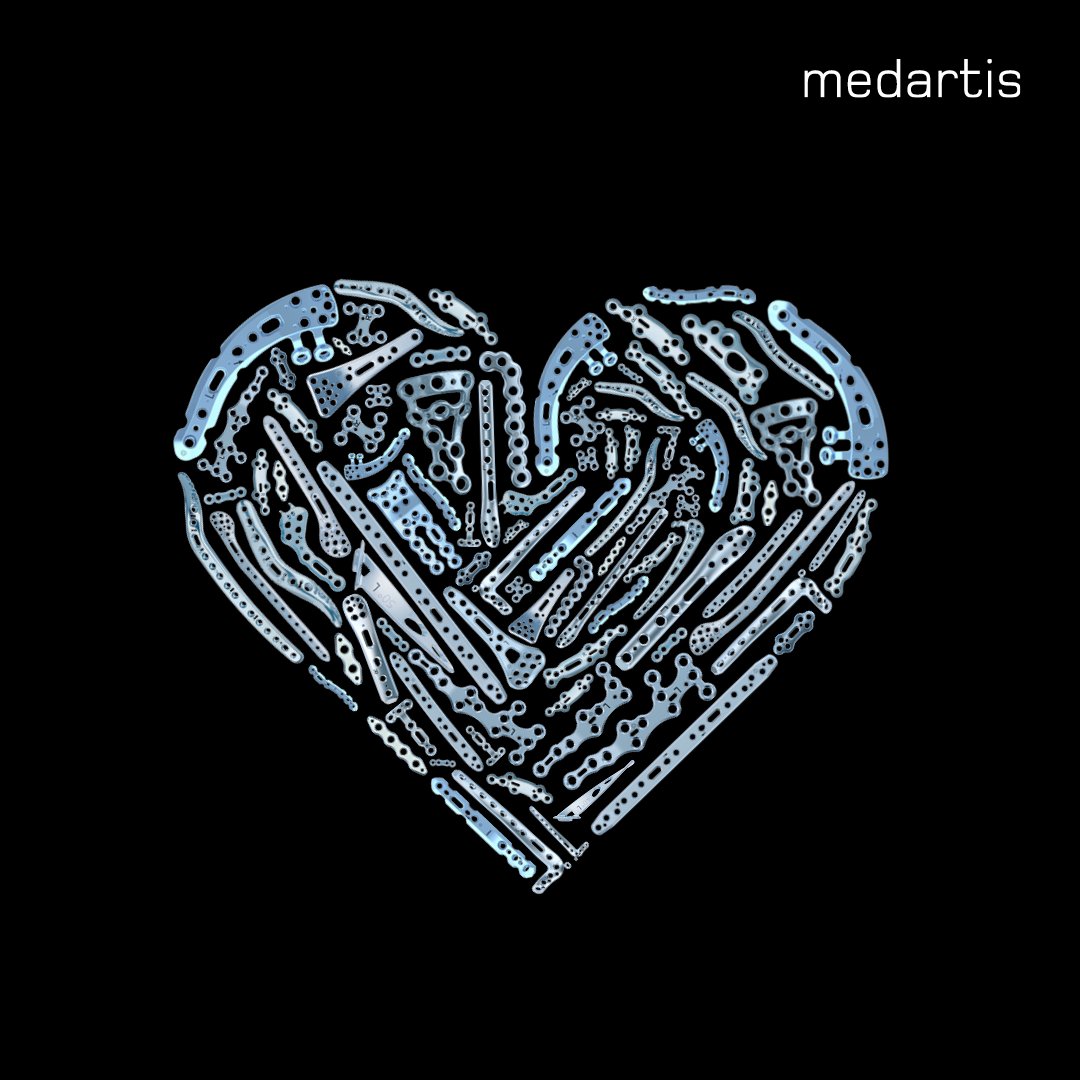 Medartis offers solutions for various fractures... but no metalwork can fix a broken heart! Be kind and respect each other – not just on Valentine's Day. ❤️

#valentinesday #respect #kindness #WeAreMedartis