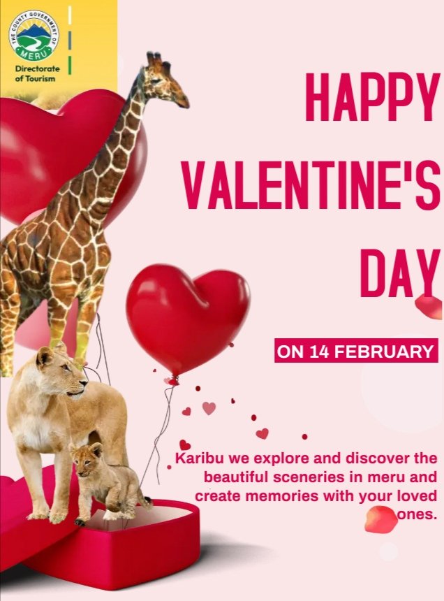 DiscoverMeru's tweet image. Did you know #Valentine Day is named after Saint Valentine, a Catholic priest who lived in Rome in the 3rd Century.

for reservations and booking visit discover.co.ke

#tembeameru #valentines #KaribuMeru #homeofadventure #magical #love
