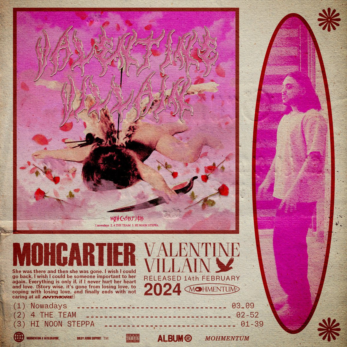 mohcartier's tweet photo. VALENTINE VILLAIN OUT NOW! 

https://t.co/jESdGAQ3KM https://t.co/pQ3nl1DKJk
