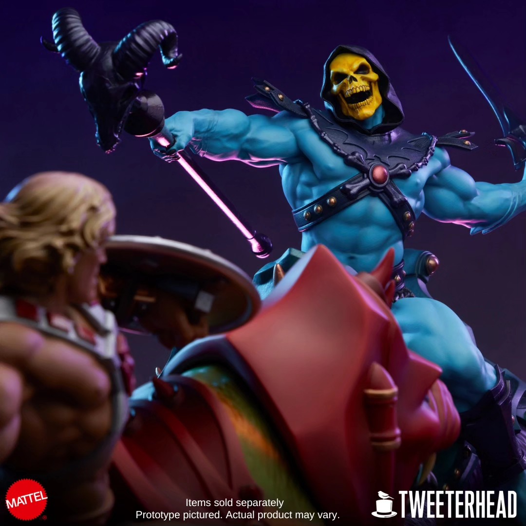 PassionXFun's tweet image. Prime immagini e dettagli della nuova statua Deluxe Maquette in edizione limitata di Skeletor &amp;amp; Panthor Classic della #Tweeterhead
@tweeterheadsf​ #Skeletor #Panthor #Maquette #DeluxeMaquette #MOTU #MastersOfTheUniverse #statue #onesixthscale #collectibles
passion4fun.com/tweeterhead-de…