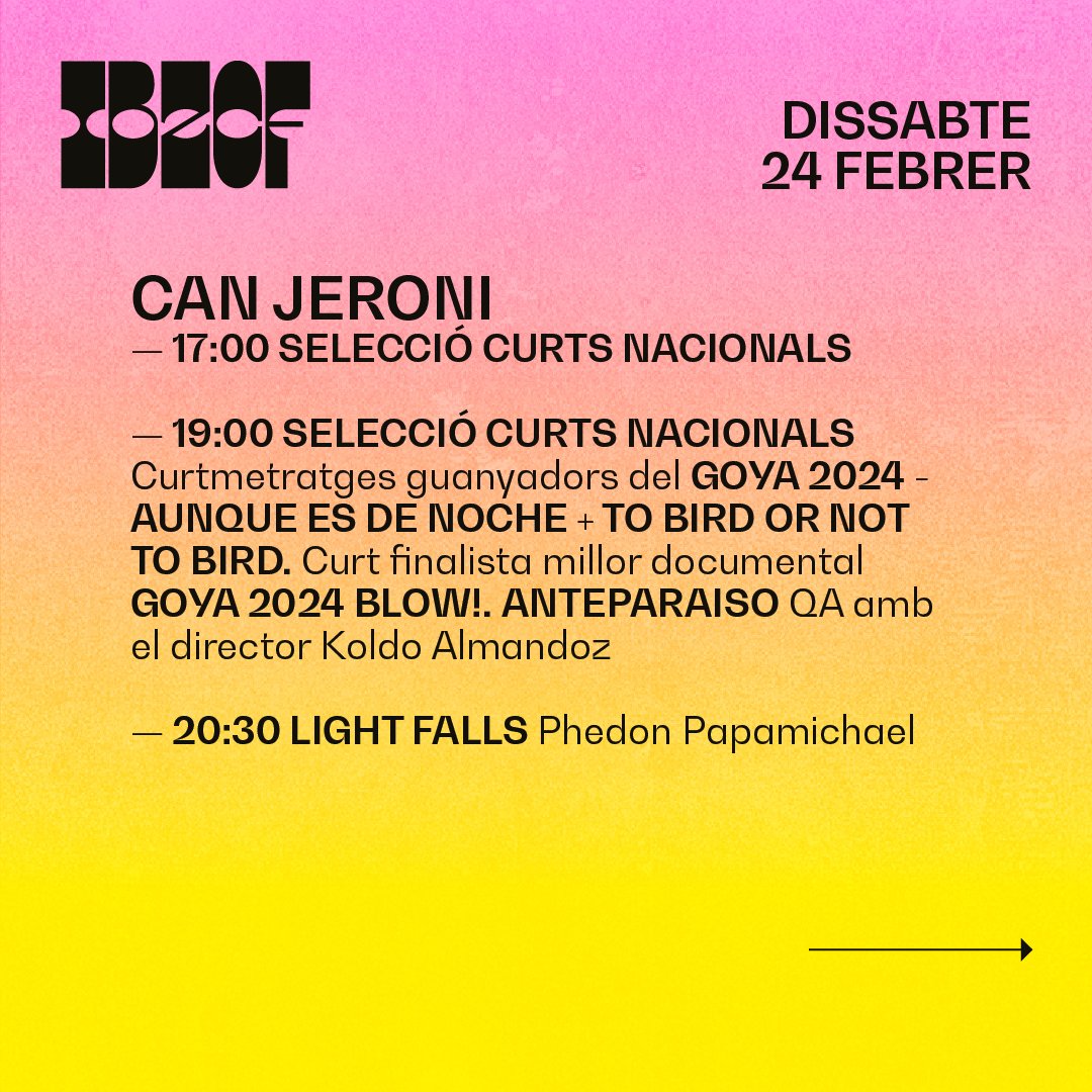 El sábado 24 de febrero tenemos una liada en Can Jeroni, mirad 👁️