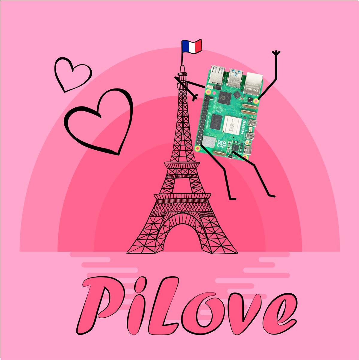 Ensemble depuis 2012 et c'est toujours le grand amour ... 💖 Vous aussi votre cœur bat à la fréquence de @RaspberryPi_org ? Découvrez la nouvelle carte cadeau dédié aux PiLover 👉 kubii.com/fr/module/gift… #LovePi