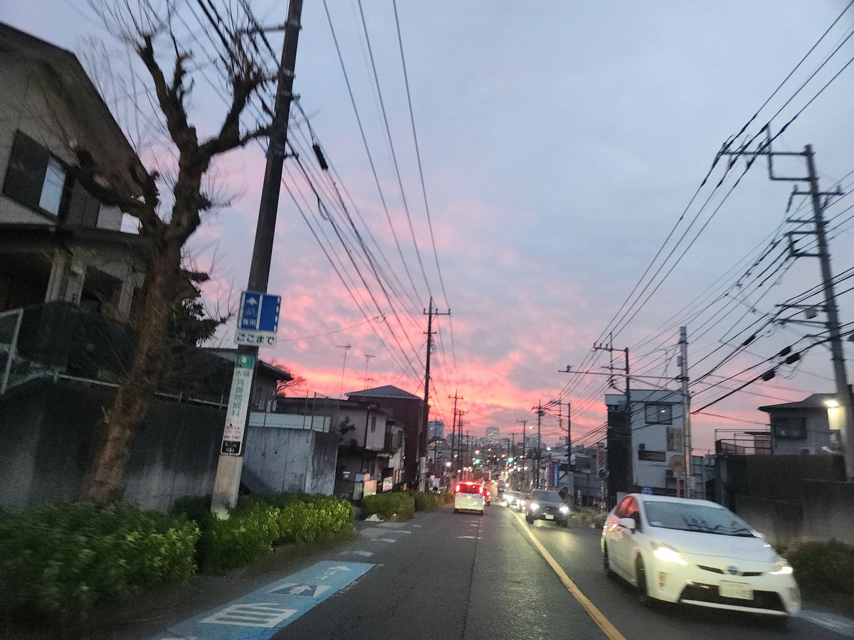 2dora6dora2's tweet photo. 空が燃えてるみたい☀️ https://t.co/Gnz95aQj4f