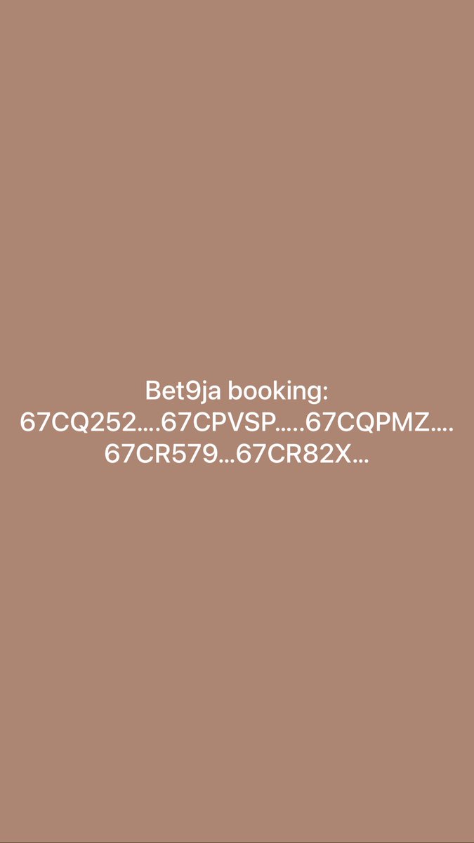 ⁦<a href="/Bet9jaOfficial/">Bet9ja: The home of #betBOOM! 💣</a>⁩ ⁦<a href="/SportyBet/">SportyBet</a>⁩