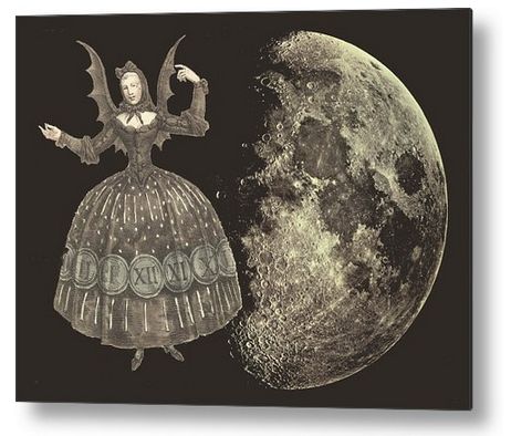 Moon Fantasy 🌚 Celestial Lunar Goddess. This image is on many items in my shop, get it at:  
fineartamerica.com/featured/moon-…
#MoonWoodsShop #ArtForSale #AYearForArt #BuyIntoArt #GiveArt #FillThatEmptyWall #posterdesign  #celestial #darkfantasy  #fantasyart  #moon