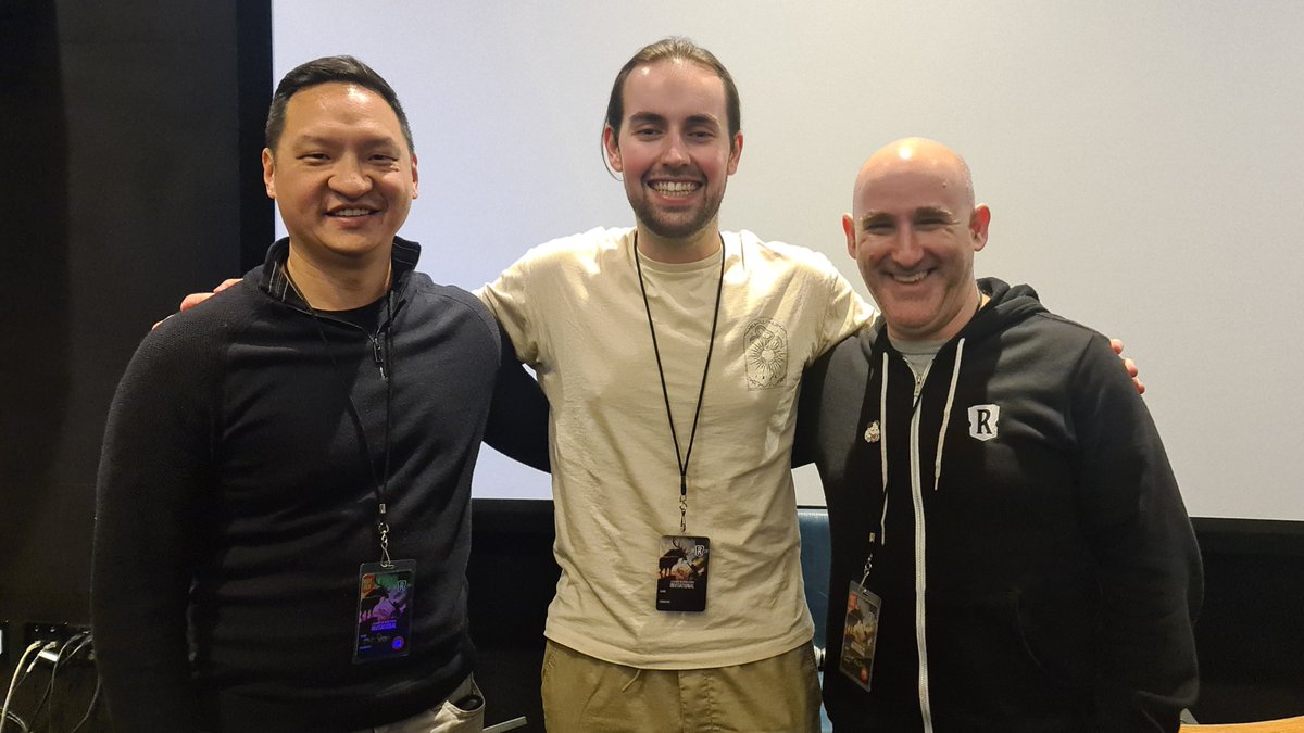 kieron_marshall's tweet photo. I wish I had more individual photos with the LoR devs but I'm happy to have met them in person and thank them for working on such a fun game!

#LoRInvitational https://t.co/NW6gKuiylh