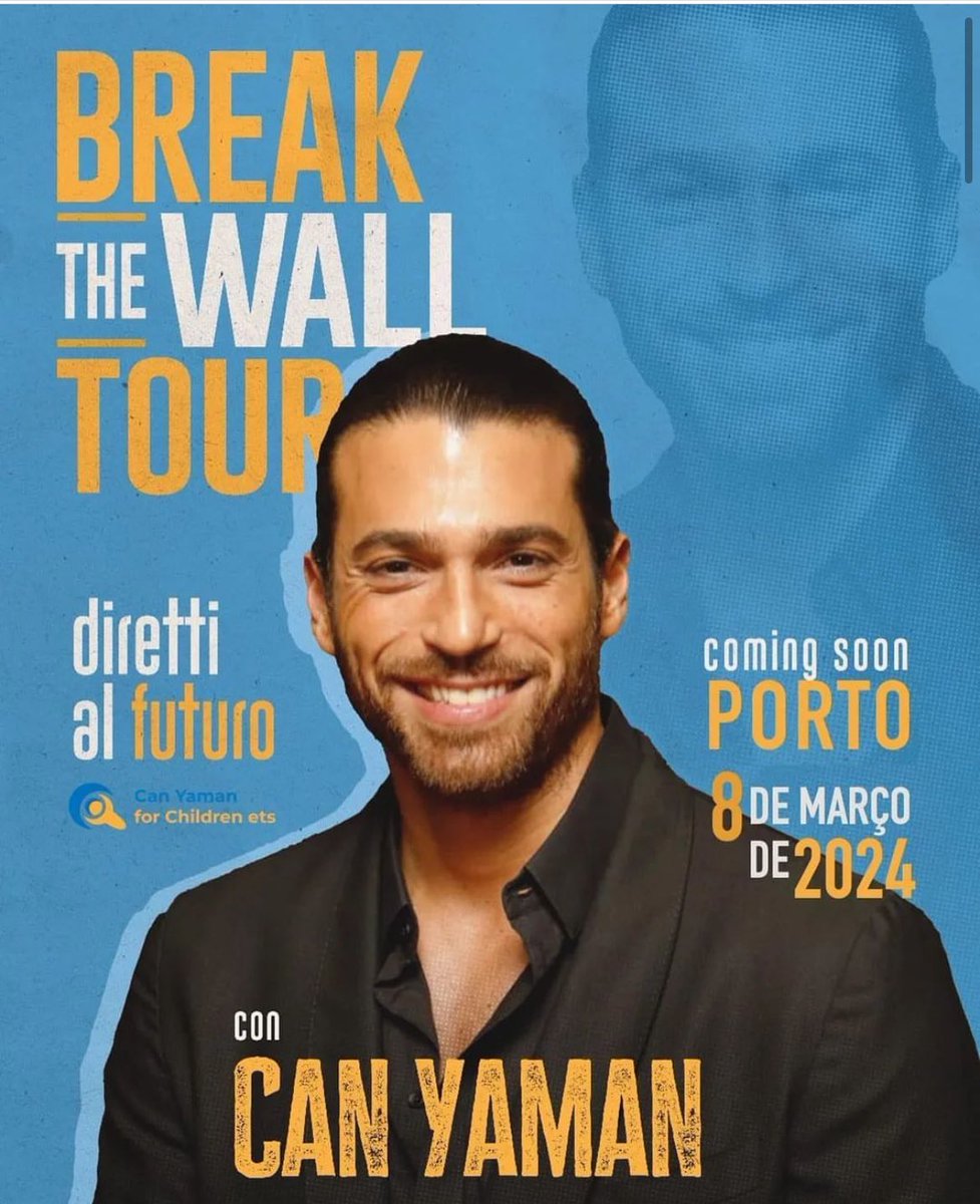 #BreakTheWallTour new date and place in Portugal 🇵🇹 - PORTO GALA Dinner at MUNDO RISTORANTE Date: 8 March 2024 Followed by Awards Ceremony Contact: info +351 913318973 - +351 938185076 Tickets: help@3cket.com e.3cket.com/break-the-wall…