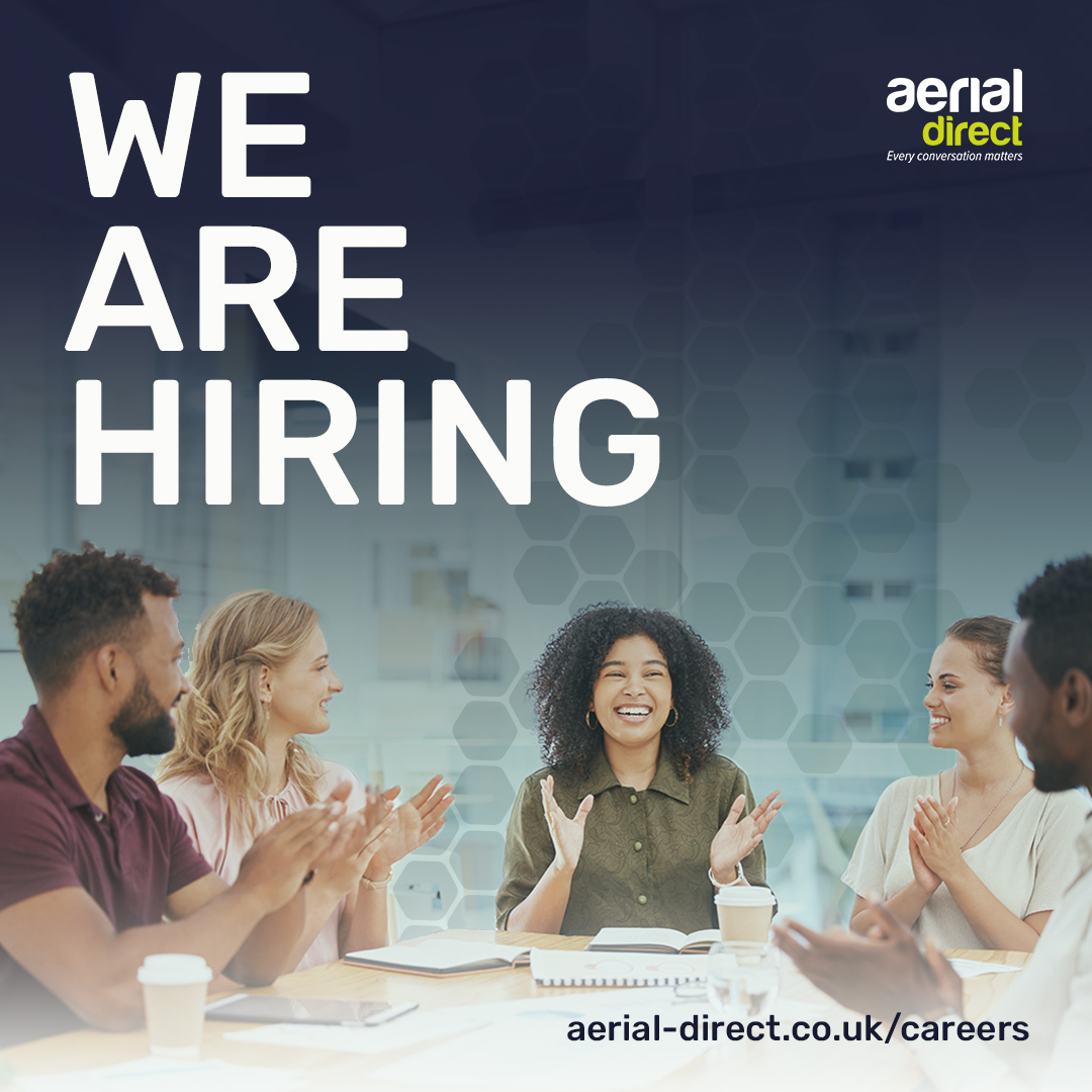 Fancy an exciting new career?
 
We are currently hiring for lots of new roles... 
 
Come and join our expanding team, click the link to find our more information and apply!

aerial-direct.co.uk/join-the-team

#aerialdirect #wearehiring #telecomscareers #joinourteam #workwithus