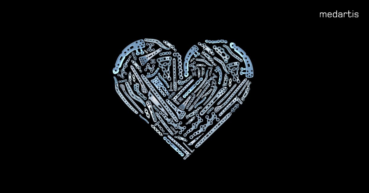 Medartis offers solutions for various fractures 

HOWEVER

No metalwork can fix a broken heart! 💔

Be kind and respect each other - not just on Valentine’s Day ❤️

#valentinesday #respect #kindness #wearemedartis