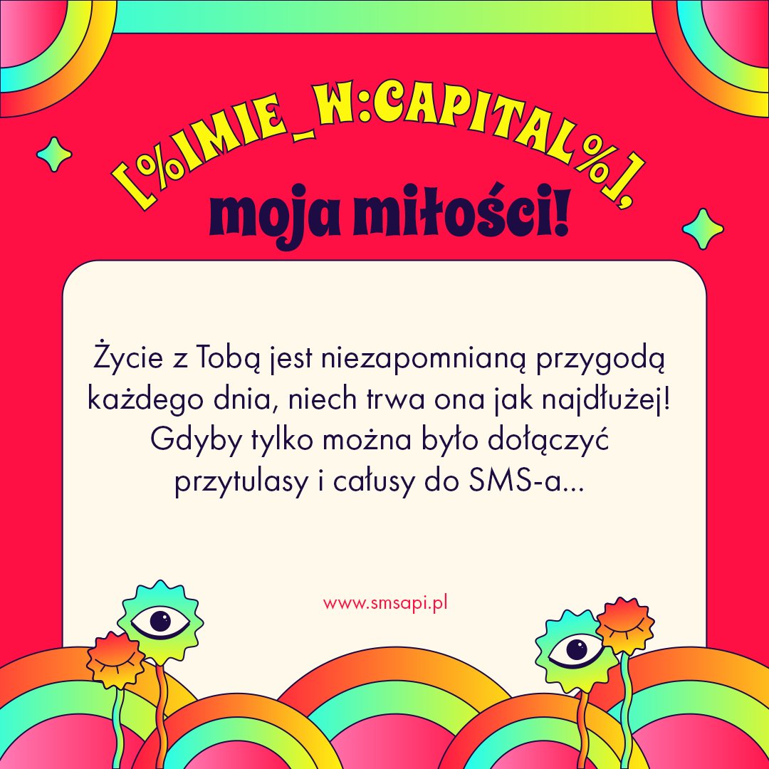 SMSAPI's tweet image. 🎵 Oto nadchodzi słońce, doo-doo-doo-doo
Nadchodzi słońce
I powiem, że to dobrze
Łapcie dawkę miłosnej inspiracji: treści wiadomości z okazji walentynek. ❤

#walentynki