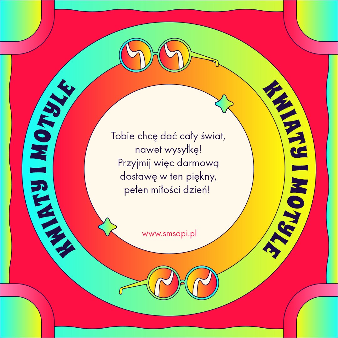 SMSAPI's tweet image. 🎵 Oto nadchodzi słońce, doo-doo-doo-doo
Nadchodzi słońce
I powiem, że to dobrze
Łapcie dawkę miłosnej inspiracji: treści wiadomości z okazji walentynek. ❤

#walentynki