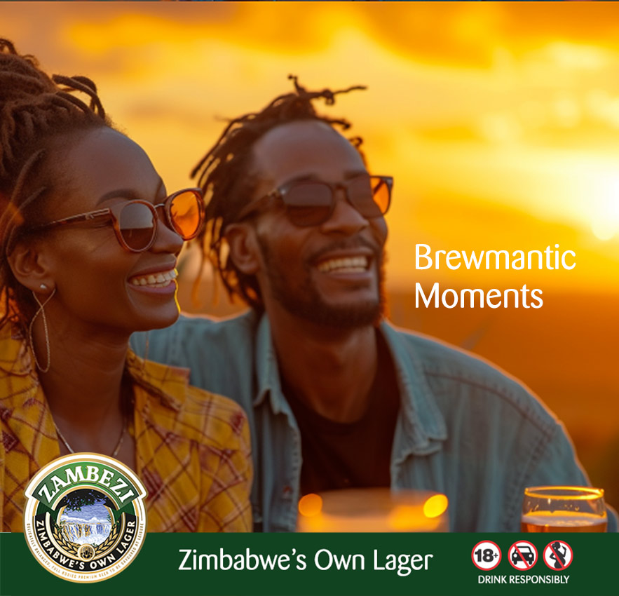 Celebrate love, Zambezian style! Show us your most brewmantic (beer + romantic) Zambezi Lager moments. Whether it's a picnic, sunset viewing, or a cozy night in, share your photos using #BrewmanticMoments and Zambezi Lager. #ZambeziBrewmance