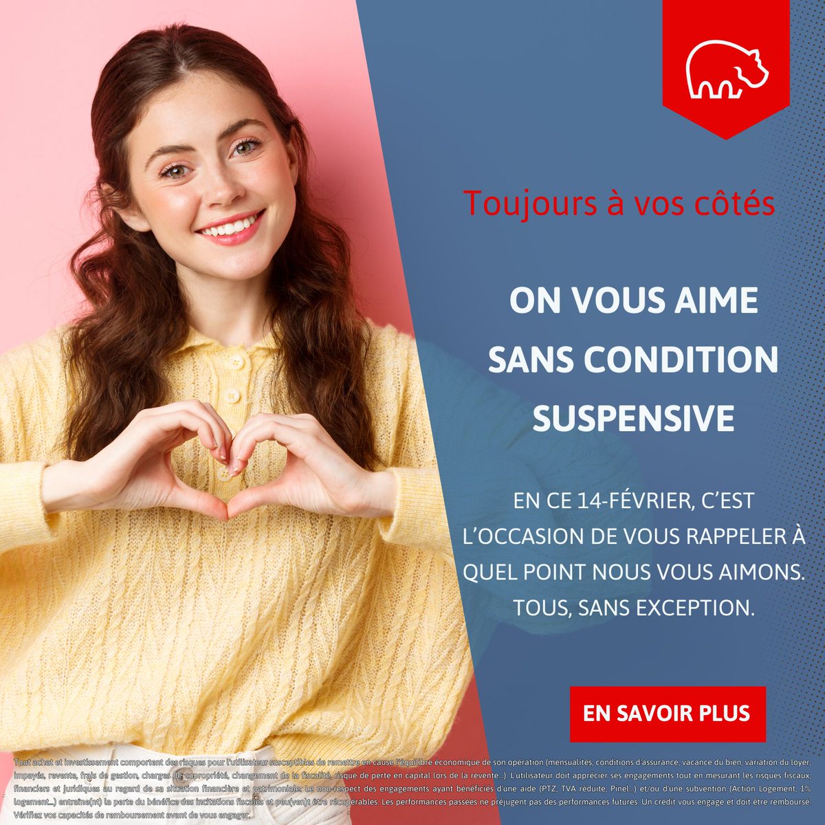 ImmoPotam's tweet image. En ce 14-février, c&apos;est l&apos;occasion pour toute l&apos;équipe d&apos;ImmoPotam de vous rappeler à quel point nous vous aimons. Tous, sans exception.
immopotam.com/saint-valentin
#HabemusPotam #immobilier #RelationClients #amour #bienveillance #SaintValentin