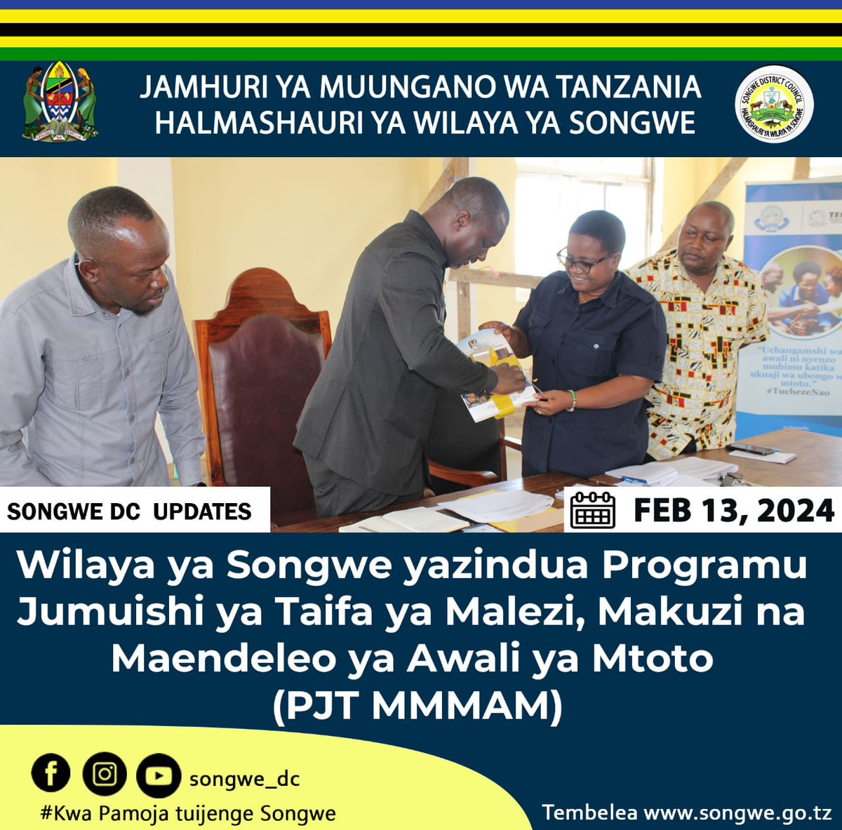 ECDNETWORK's tweet photo. Excited updates from Tanzania in implementation of the ✈️National Multi-sectoral ECD Programme ➡️Families &amp; communities  empowered to understand and act on the importance of investing in young children early for their children’s future foundation. #ECD Partnership https://t.co/F4pLRakjSC