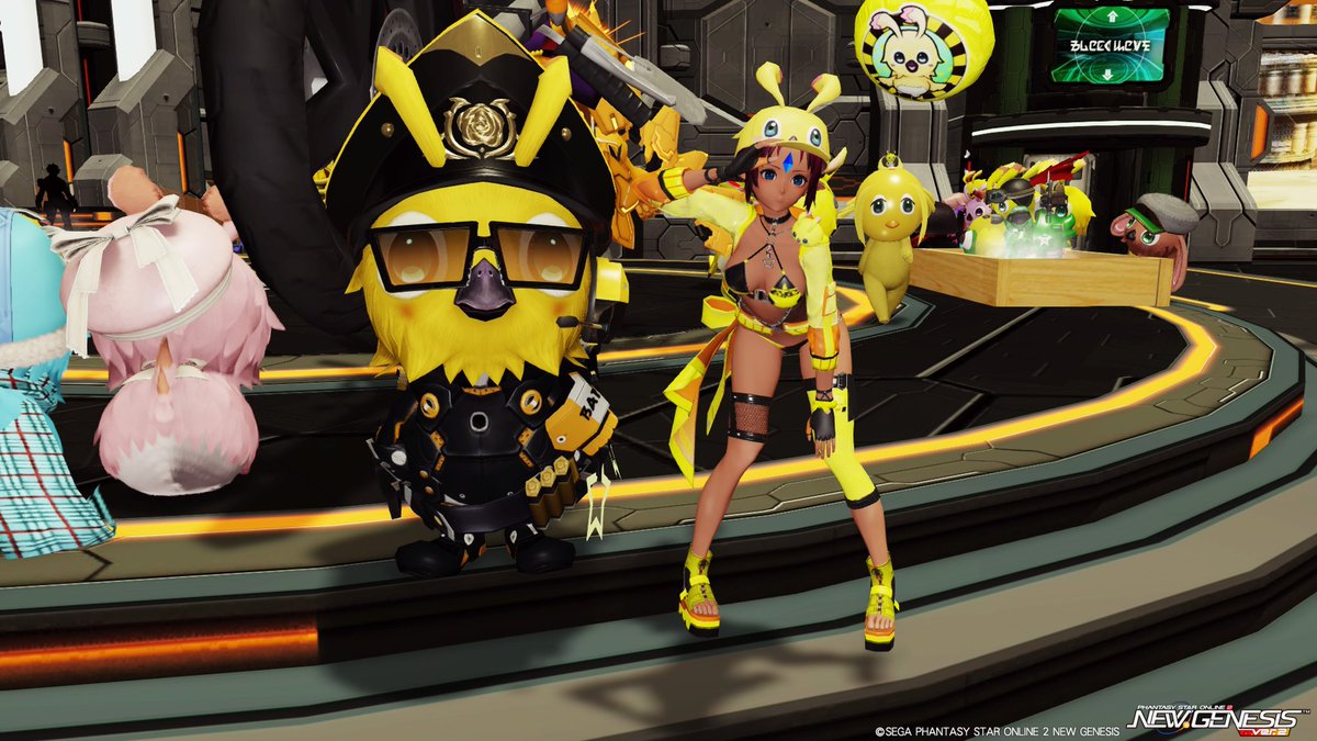 stray_gort's tweet photo. メンテの日!!
土曜日のラッピー集会に警備出動してきましたわ( *˙ω˙*)و 
他鯖の鳥友さんと再会出来たしワイワイ出来て楽しかったですぞ

…楽しくてスクショ撮るの忘れてたけどネ(恒例)
#PSO2 #ラッピー
#ラッピー集会
#メンテの日なのでssを貼る https://t.co/ZVucq9EgGO