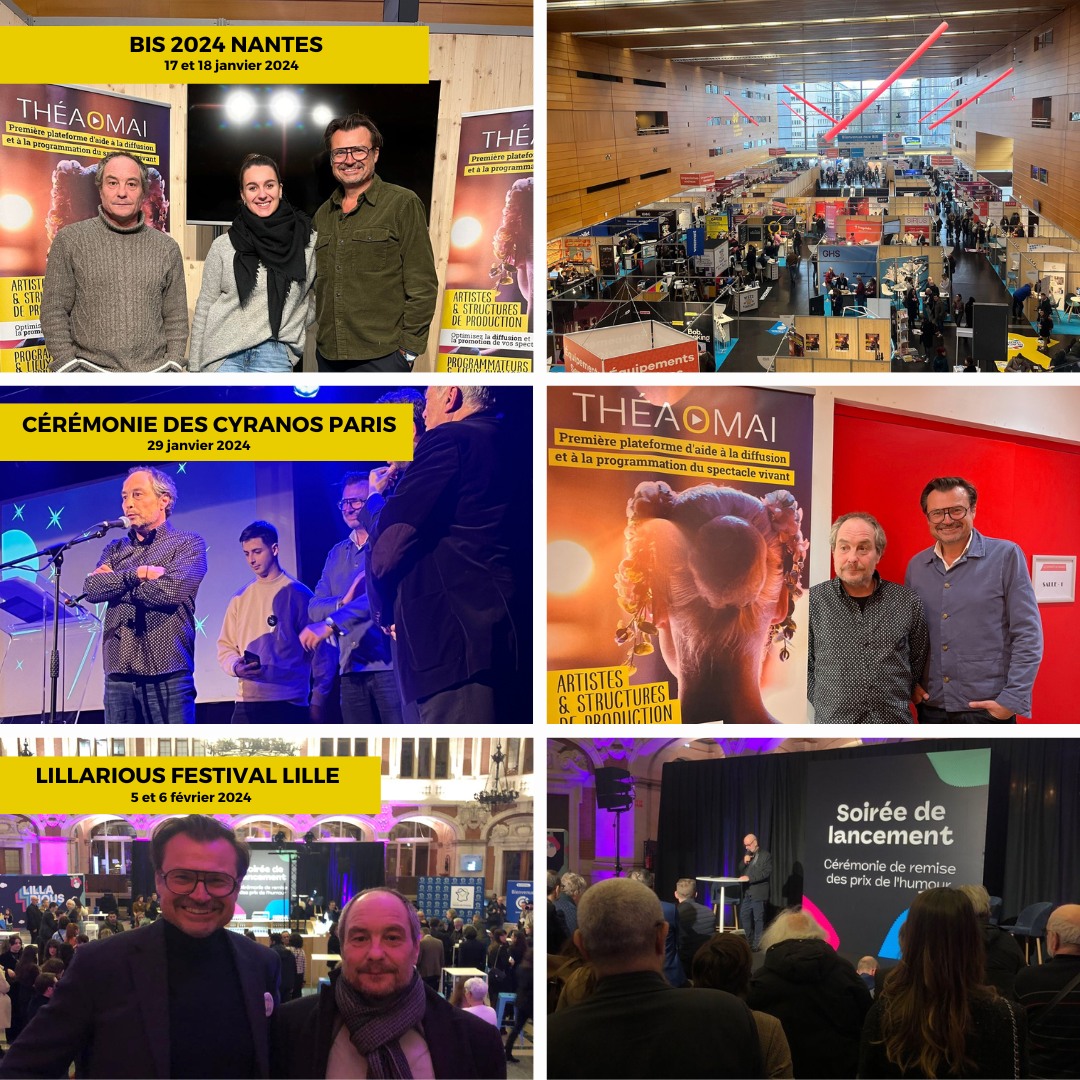 theaomai_'s tweet photo. 📷 2024 : le Tour de France de Théaomai ne fait que commencer...Rendez-vous très prochainement à Bourges, La Rochelle, Avignon...
#culture #spectaclevivant #BISNantes2024 #Cyrano #lillarious2024 https://t.co/cRcJMsBWk4