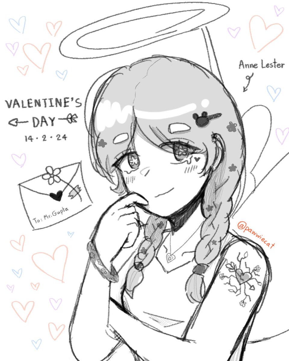 Cupid Anne💌 | Happy Valentine’s Day 2024

#IdentityV #idv #IDVvalentines #IdentityVfanart #annelester #annielester #gannie #ganjiannie #ganjianne #GanjiGupta #rkgk