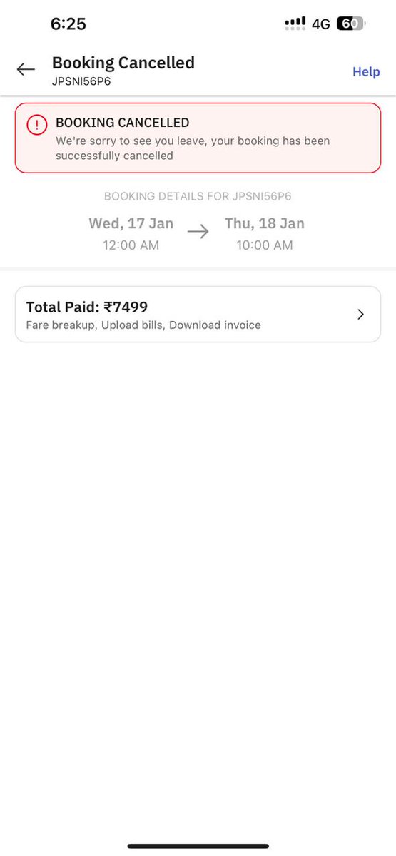 iamudhayakumar_'s tweet photo. @Zoomcar_India Booked a Maruti Swift MT Petrol on Jan 17, 2024. Couldn't register license due to association with another Zoomcar account. Paid Rs. 7499, canceled #booking, but awaiting #refund. Please respond ASAP https://t.co/0wR1YSTA6L