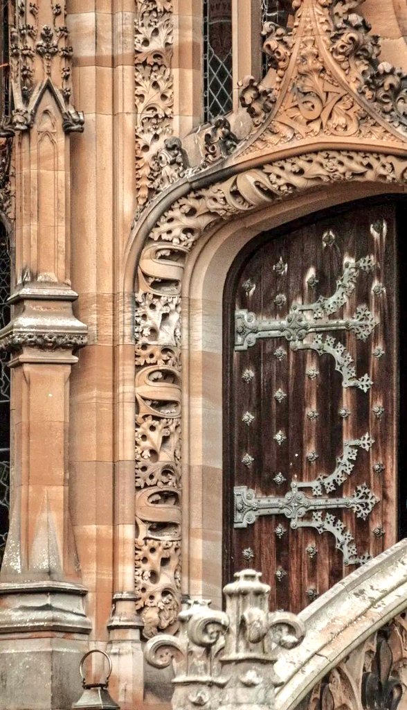 Pugin_awn's tweet photo. Detail of the main door. Façade of #CarltonTowers, #Yorkshire. #EDWARDWELBYPugin.1871-74. @carlton_towers
It was built as extension to #CarltonHall, the seat of the #Stapletonfamily whose lineage dates back to the 14th century.
#awnpugin #pugin #augustuspugin #gothicrevival #art https://t.co/ynrGmZMZ6J