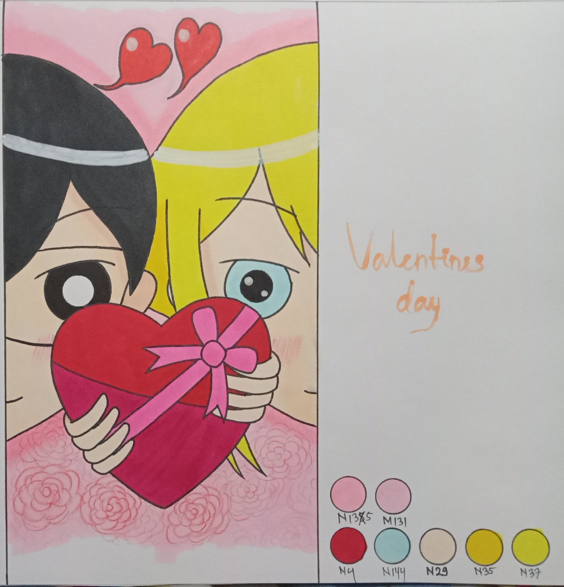 MalardSyn's tweet photo. Day 2 : Valentines Day 

Welp just realise Ligh/Dark isn't suppose to be day 1 prompt 

#SunflowerWeek2024 #OMORI #OMORIFANART #omorisunflower https://t.co/pIBiiC8eRz