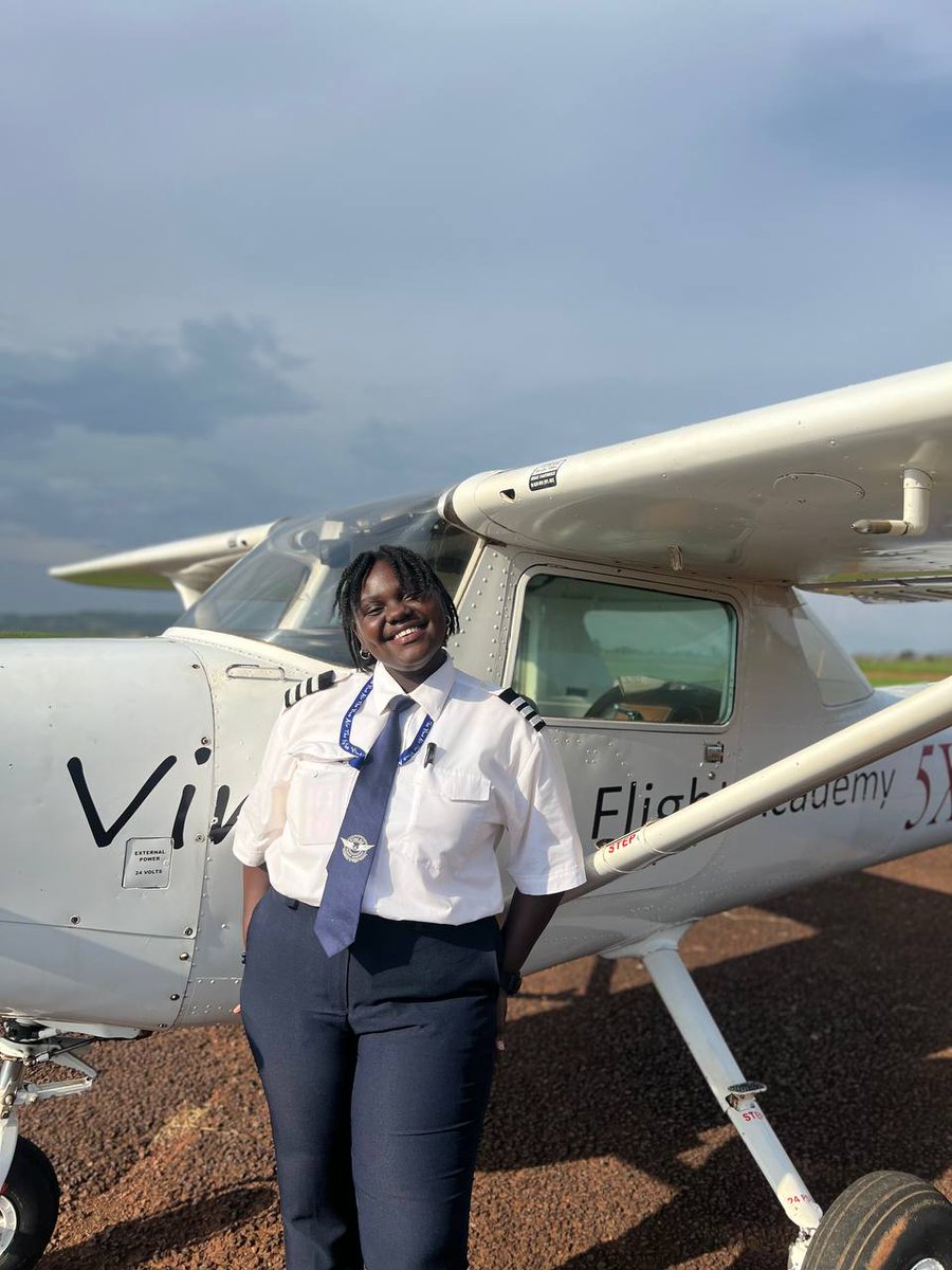 We congratulate Rhonah Atuhaire upon Successfully completing her Training and passing her CPL GFT thereby laying her feast firmly against the Aviation Glass Ceiling. We wish her the very best in her Career. Congratulations 🥳🥳🎊🎊🎉🎉 #pilots #aviation #pilottraining