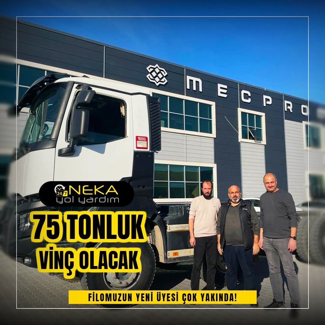 Filomuzun yeni üyesi #75tonlukvinç yapım aşamasında. <a href="/mecprom/">Mecprom</a> #nekayolyardım
