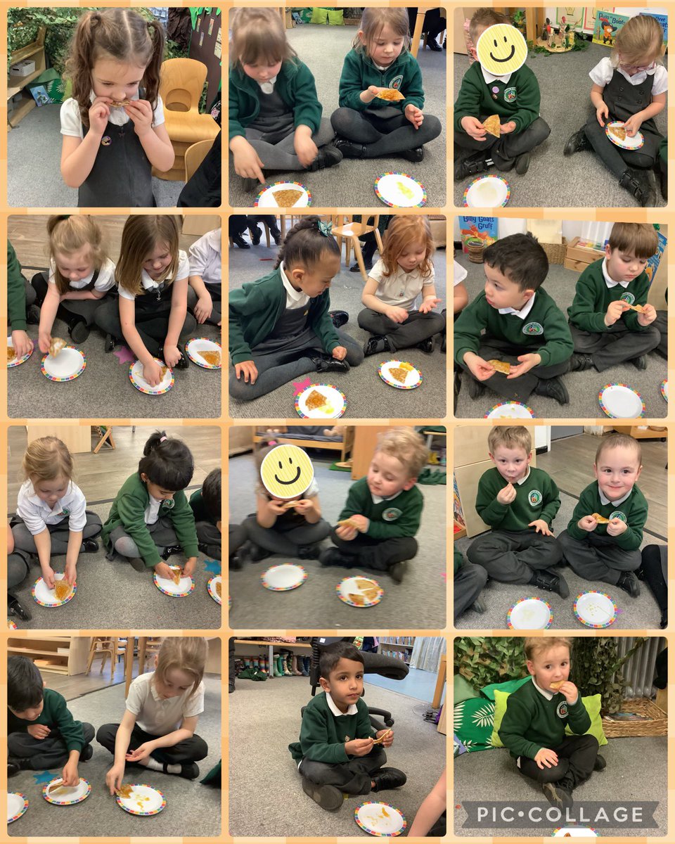 Class 2 loved making pancakes for #ShroveTuesday We mixed the ingredients and added our favourite toppings before trying them. 🥞 @StJosephStBede #SJSBRE #MakeChristKnown #SJSBEYFS