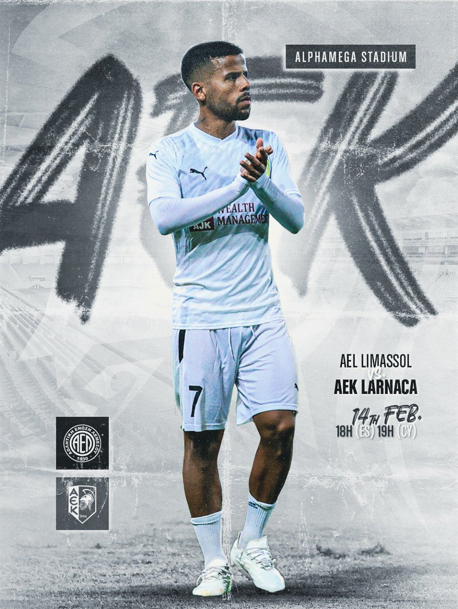 We are still there. Big challenge away. All the trust in us, team 🔰<a href="/AEKLARNACA/">AEK Larnaca</a> 
#MatchDay