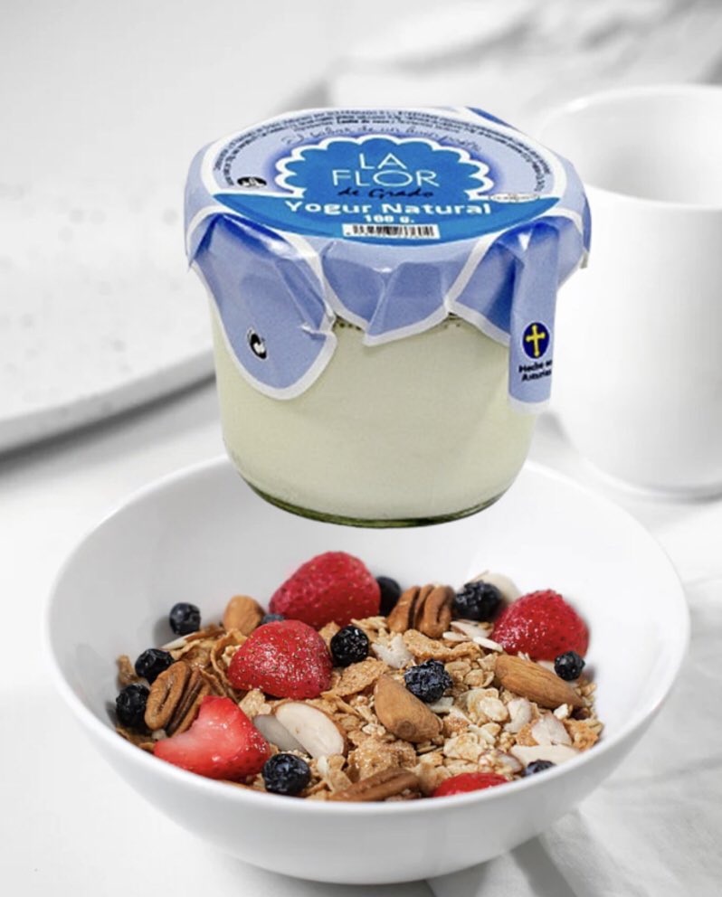PalperLaFlor's tweet photo. Combina nuestro #yogur natural con #cereales y #frutas para un desayuno saludable.
#yogur #lácteo #alimentaciónsaludable #desayuno #sinconservantesnicolorantes https://t.co/A34junItM6