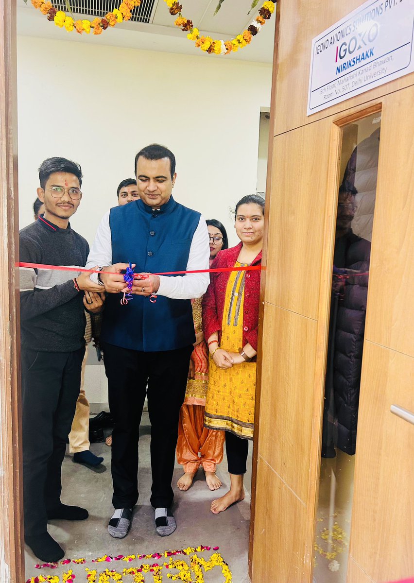 Congratulations to one more budding startup incubated under Udhmodya Foundation ,DU
Igoko Avionics Solutions

<a href="/udhmodya/">Udhmodya Foundation</a> 
<a href="/UnivofDelhi/">University of Delhi</a>