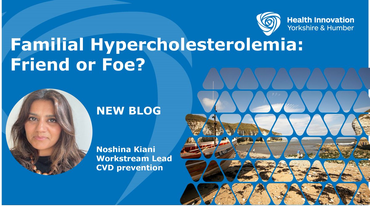 Our very own @NoshinaKiani has shared her personal journey with Familial Hypercholesterolaemia (FH) Find out more about the importance of screening and how you can get involved in #WestYorkshire, in her new blog. 👇 healthinnovationyh.org.uk/blog/familial-… #HeartMonth #CVD