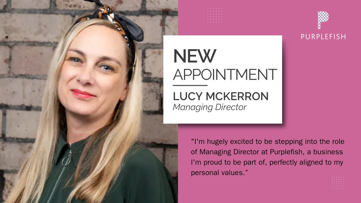 Following our Employee Ownership announcement yesterday, we are thrilled to announce Lucy McKerron will be stepping into the role of Managing Director! 🌟Let's give Lucy a big congrats! 🎉 Read our latest blog to find out more!